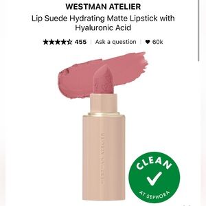 Westman Atelier Lip Suede Hydrating Matte Lipstick